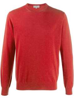 Canali crew-neck cashmere jumper