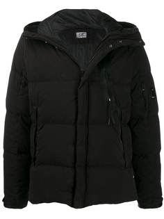 CP Company logo lens padded coat