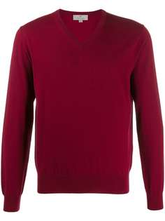 Canali v-neck cashmere jumper