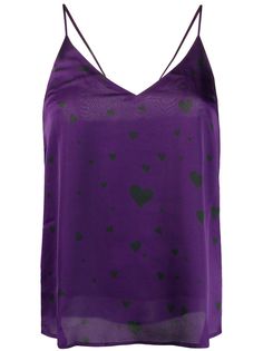 Racil v-neck heat print vest