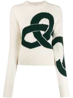 Victoria Beckham cashmere intarsia jumper