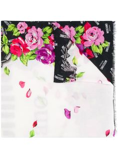 Moschino платок с графичным принтом
