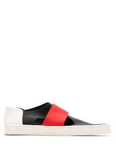 Gloria Coelho panelled slip-on sneakers