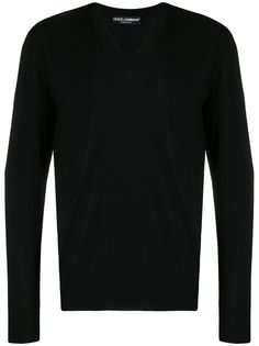 Dolce & Gabbana свитер с V-образным вырезом