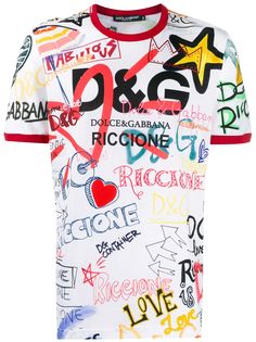 Dolce & Gabbana футболка с принтом