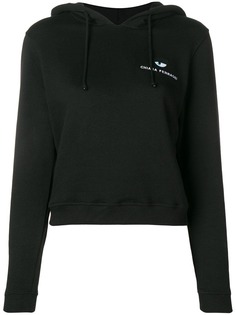 Chiara Ferragni толстовка с капюшоном и фирменной вышивкой