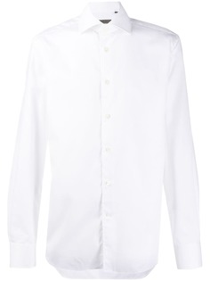 Corneliani рубашка с косым воротником