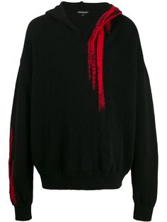 Ann Demeulemeester джемпер с капюшоном