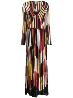 M Missoni платье в полоску