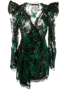 Amen lace trim party dress Amen.