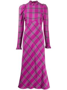 Temperley London Isobel checked midi dress