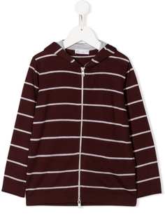 Brunello Cucinelli stripe pattern hoodie