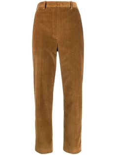 Neil Barrett corduroy effect high-waist trousers