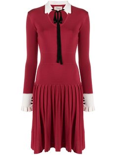 Temperley London Elsie pleated midi dress