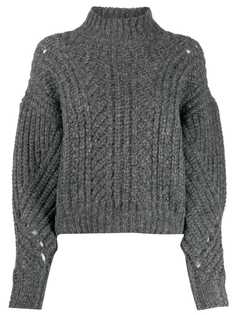 IRO Venati oversized twisted-mesh jumper