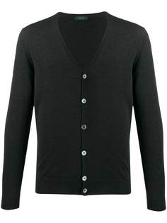 Zanone relaxed V-neck cardigan