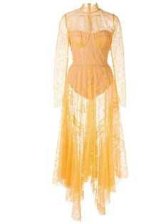 Jonathan Simkhai embroidered lace bustier dress