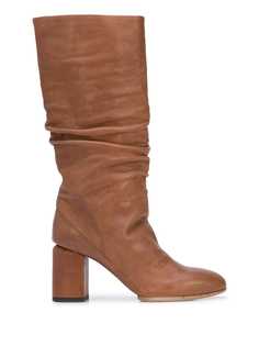 Officine Creative knee-length ruched boots