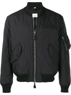 Burberry quilted bomber jacket