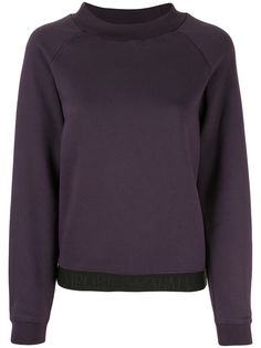 Emporio Armani logo trim sweatshirt