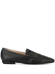 Rodo snakeskin-effect loafers