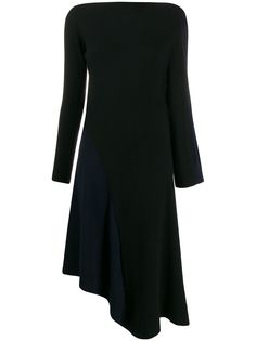 Loewe asymmetric knitted dress