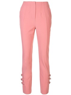 Jonathan Simkhai high-waist buckle trousers