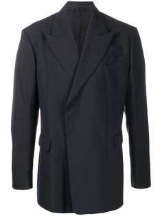 Raf Simons off-centered fastening blazer