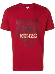 Kenzo футболка с принтом тигра