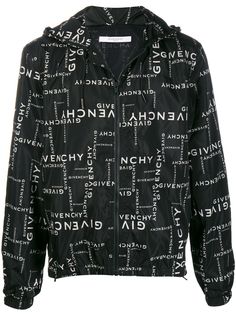 Givenchy легкая куртка с логотипом