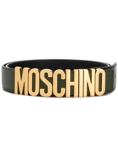 Moschino ремень с декорированным логотипом