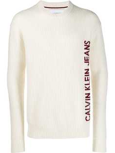 Calvin Klein Jeans джемпер с вышитым логотипом