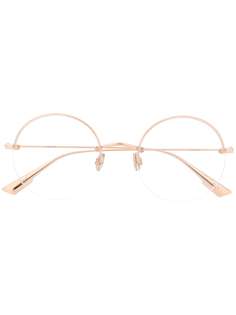 Dior Eyewear очки в круглой оправе
