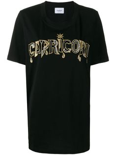 Dondup футболка Capricorn с надписью