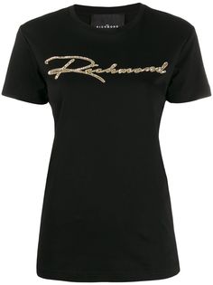 John Richmond футболка с круглым вырезом и логотипом