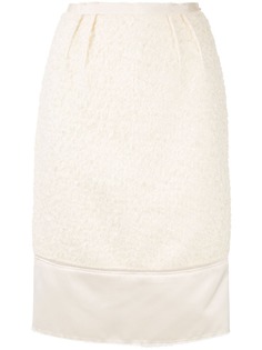Nº21 фактурная юбка-карандаш длины миди