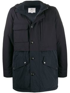 Woolrich парка со вставками