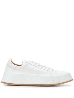 Jil Sander двухцветные кеды