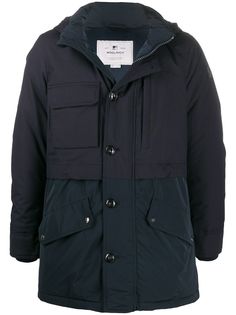 Woolrich пуховик с капюшоном