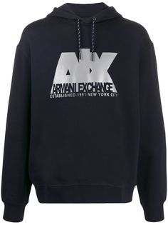 Armani Exchange худи с логотипом