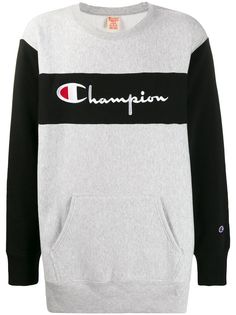 Champion толстовка с вышитым логотипом