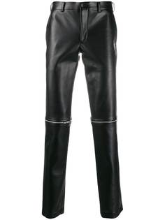 Comme Des Garçons Homme Plus брюки из искусственной кожи