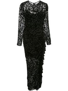 Veronica Beard приталенное платье с анималистичным принтом