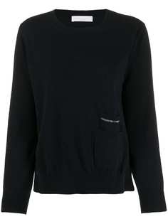 Fabiana Filippi knitted stud-embellished jumper