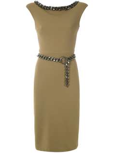 Gloria Coelho chain embellished dress