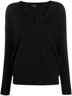 LIU JO lace insert jumper