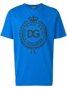 Dolce & Gabbana футболка с принтом DG Royals