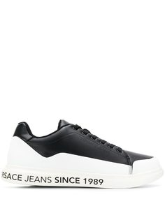 Versace Jeans Couture кроссовки с принтом на подошве