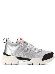 Love Moschino logo print sneakers