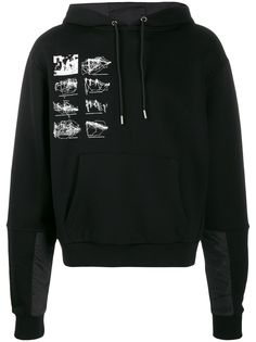 Heliot Emil graphic print hoodie